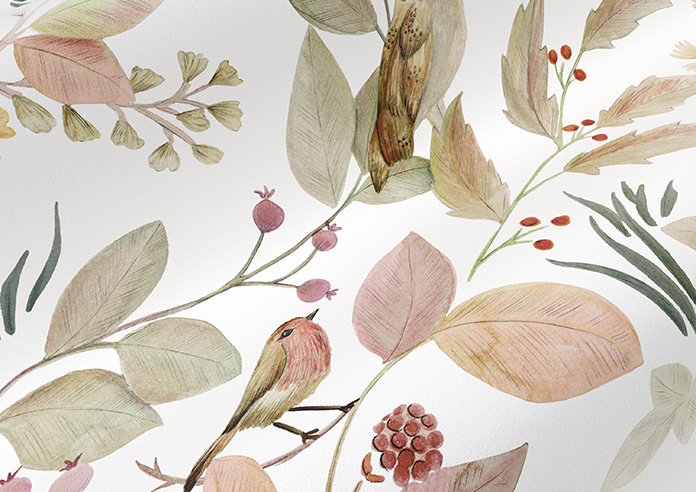 Hedgerow Velvet, Persephone - Roman Blind - Image 4